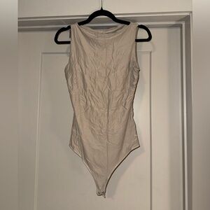 Abercrombie & Fitch Soft Matte Seamless Slash Bodysuit